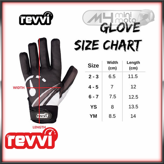 Revvi Kids Glove - Knuckle Protection