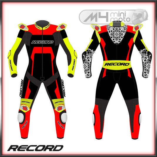 Record R19 Junior Full Leather Suit