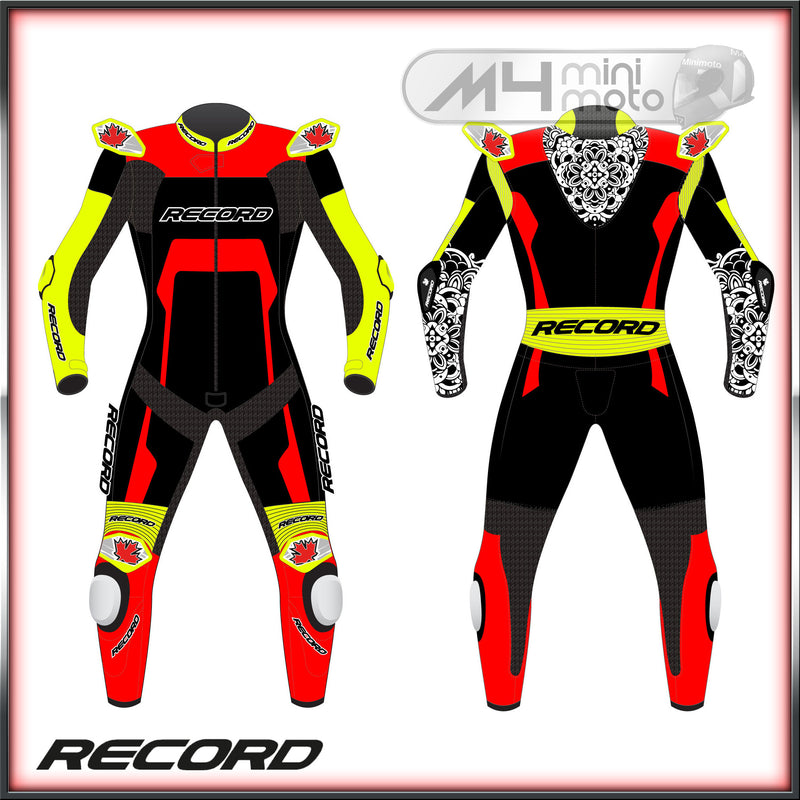 Load image into Gallery viewer, Record R19 Junior Full Leather Suit
