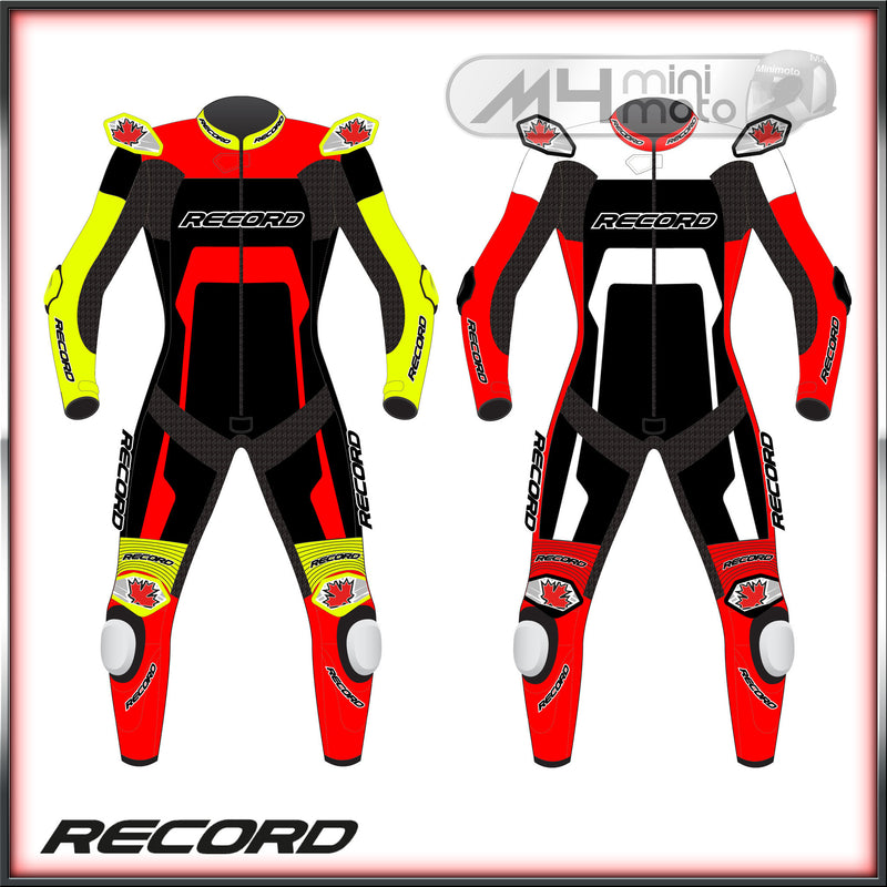 Load image into Gallery viewer, Record R19 Junior Full Leather Suit
